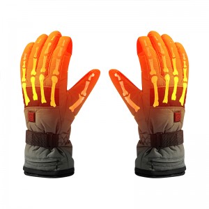 Kiina tukkumyynti toimittaja lämmitetyt talvikäsineet lämpötilan ohjaimella